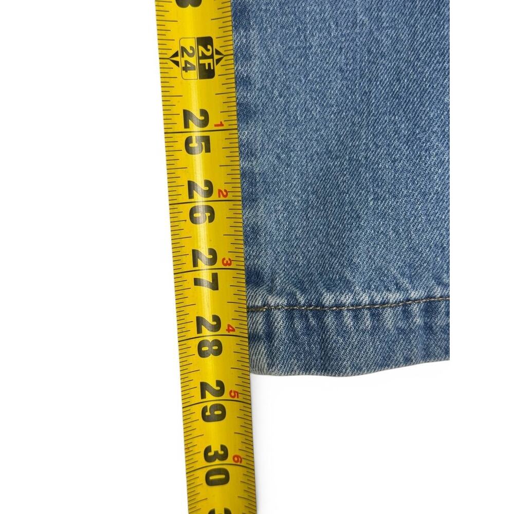 Universal Thread Denim Cargo Jeans Womens 6R Blue Wide Leg Pants High Rise - Picture 3 of 5